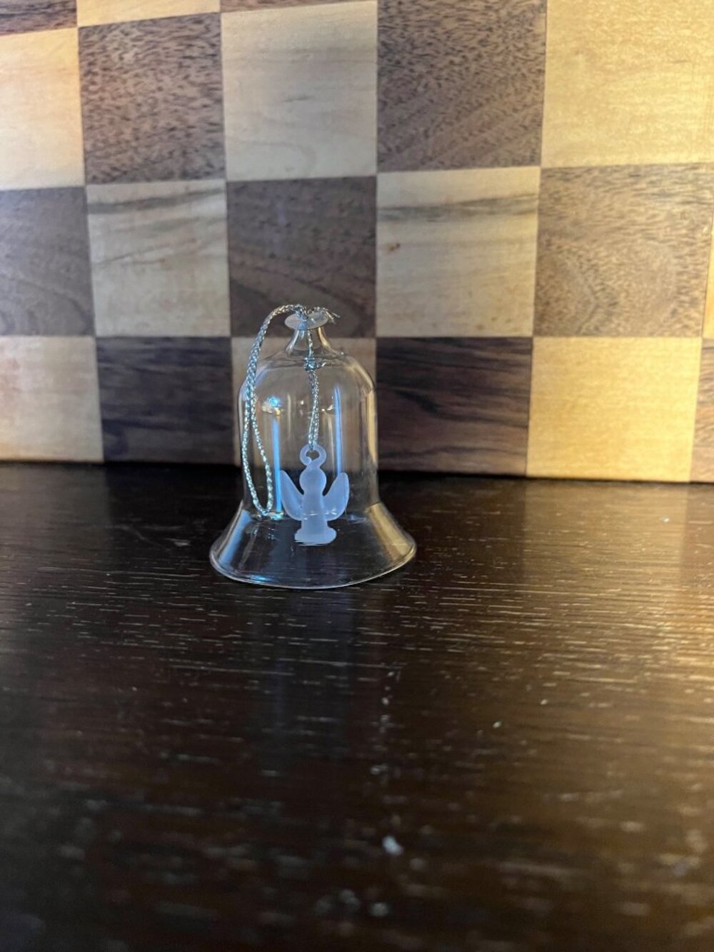 Bell with Hand Blown Angel
